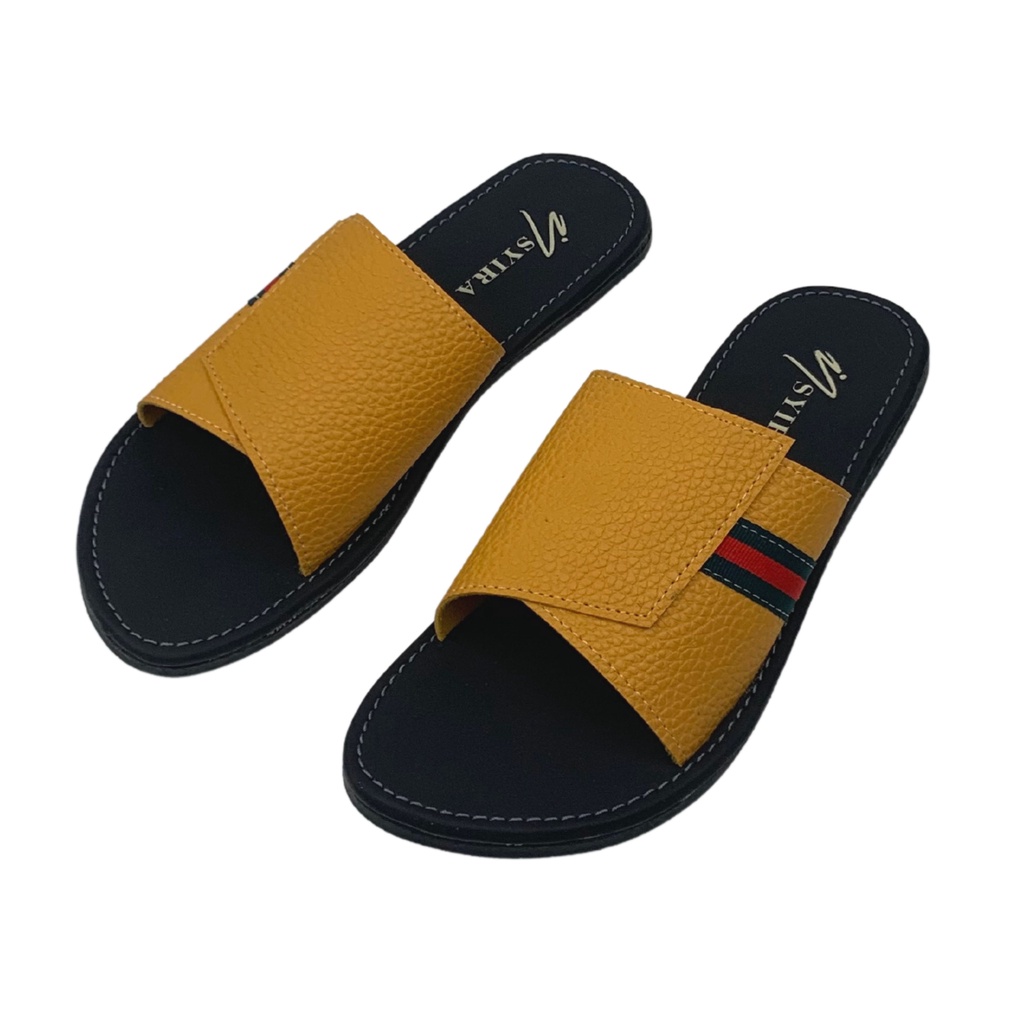 Insyira - Sandal Wanita Delma  / Sandal Papirut Wanita Non Slip / Sandal Wanita Slop Polet Samping