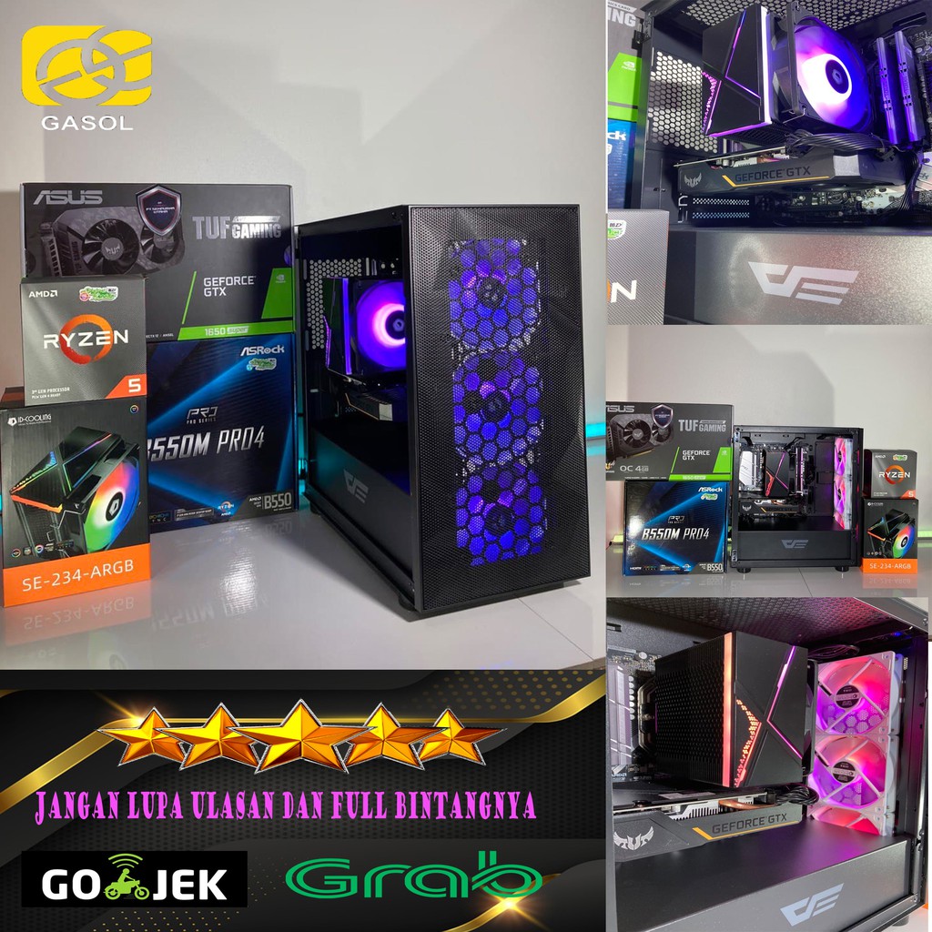 PC RAKITAN COMPUTER5 GAMING DESAIN SPEC SULTAN No.13