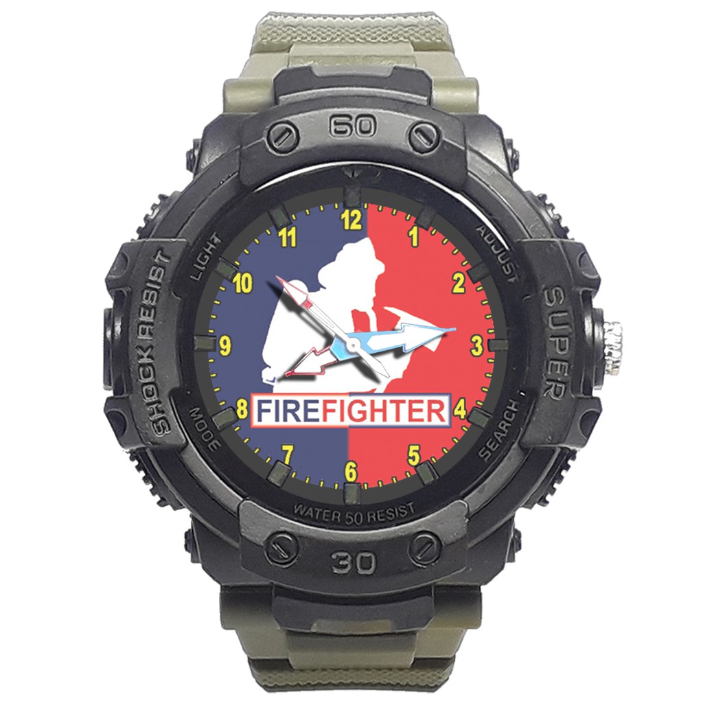 Jam Tangan  LOGO DAMKAR/FIRE FIGHTER Bagus