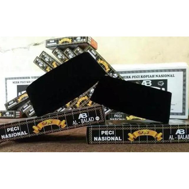 Eksklusif Branded Harga Miring Peci Al-Balad Tinggi 7 Cm - Merah
