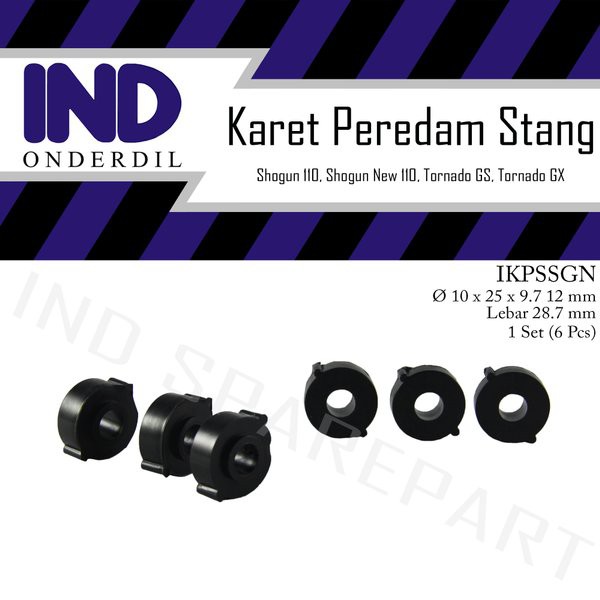 Spesial Karet Ganjel-Ganjal-Peredam Stang-Setang Suzuki Tornado GS-Tornado GX Limited