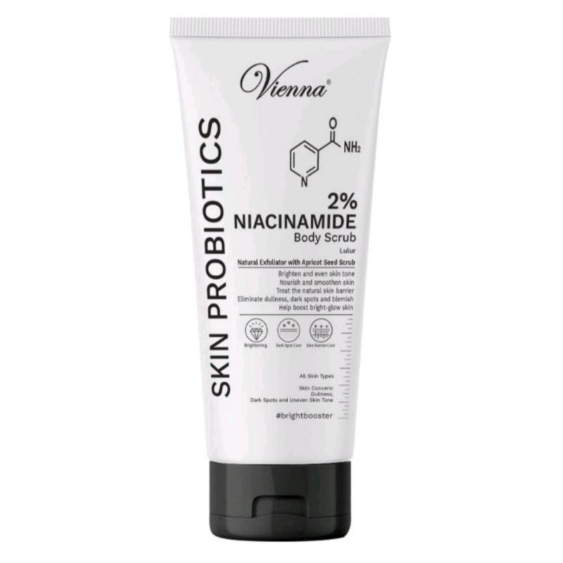 VIENNA SKIN PROBIOTICS NIACINAMIDE BODY SCRUB - 200ML