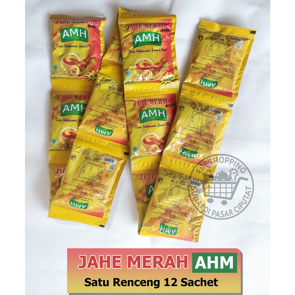 

JAHE MERAH AMH Sachet