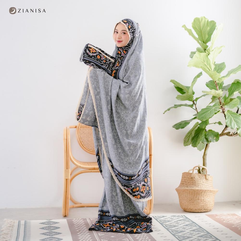 Mukena Zianisa Border Hadiza Series Allsize