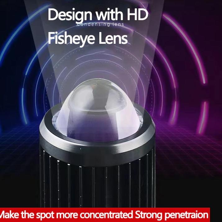 Flash Sale LAMPU LED LASER BA20D H6 LED LASER D2 H6 BA20D LAMPU LED MOTOR VESPA BA20D AC/DC 8-90 VOL