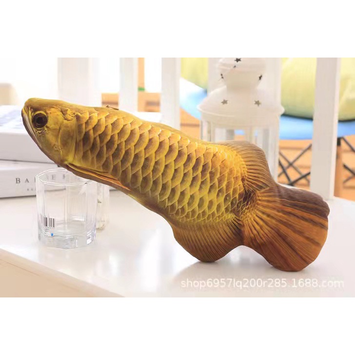 Pet Toy Mainan Kucing Ikan Mainan Hewan Peliharaan Artificial Fish Soft Stuffed Catnip Pet Cat Kitten Chewing Scratch Playing Toy