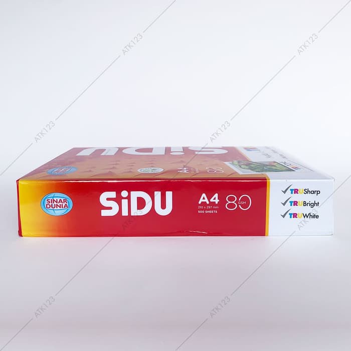 

[Promo] Kertas HVS A4 80 gsm Sidu Diskon