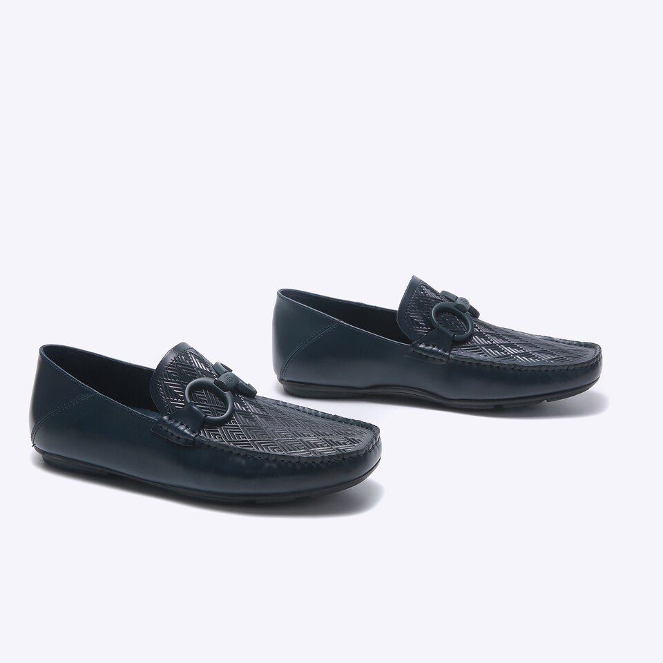 SEPATU PANSUS EVERBEST PRIA ORIGINAL LOAFER KULIT ASLI BIRU NAVY EM68