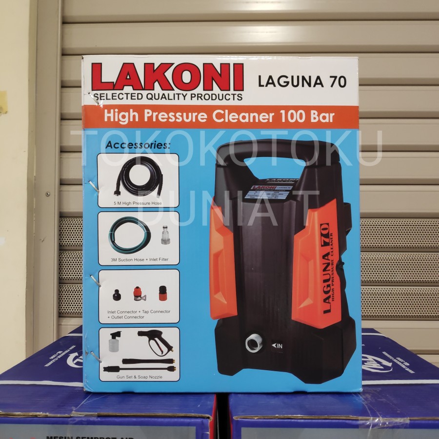 Paket Jet Cleaner Laguna 70 + Foam Lance