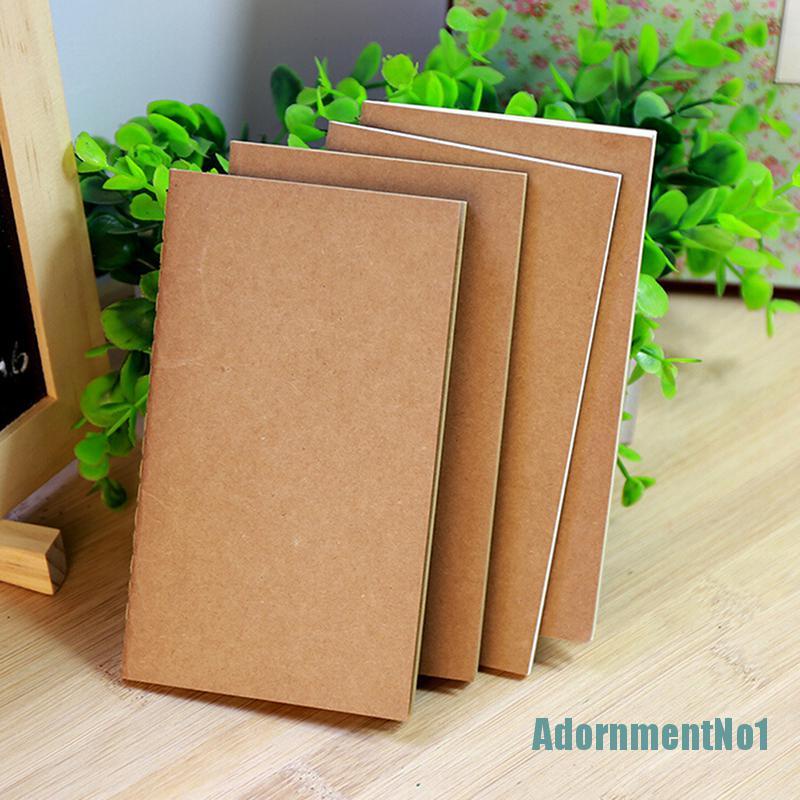 [AdornmentNo1]Kraft paper notebook blank notepad book vintage journal notebooks