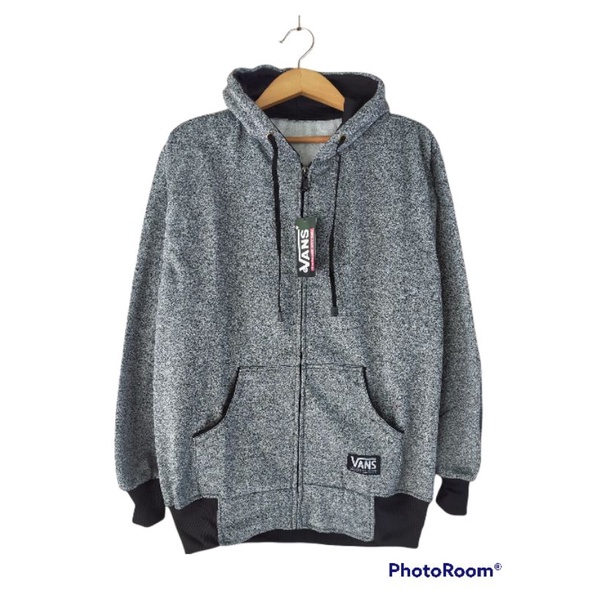 Jaket Hoodie resleting towtone polos jaket salur