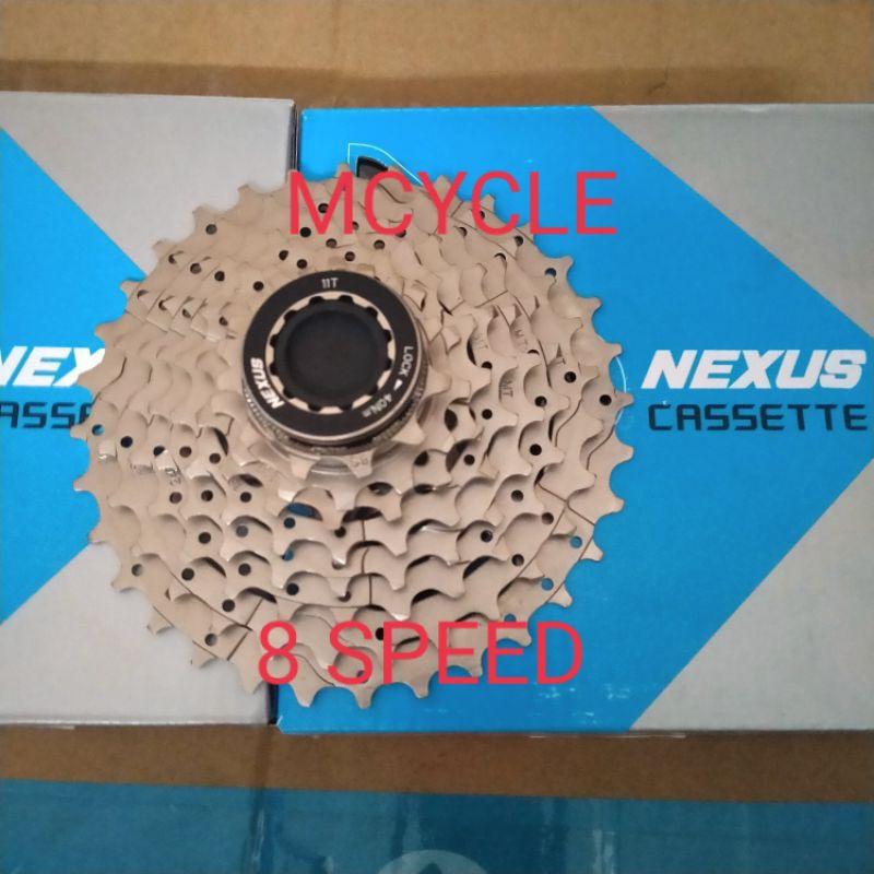 SPROCKET  SEPEDA NEXUS 8 SPEED (11-32T) SILVER
