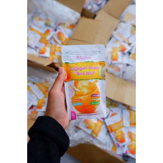 COLLAGEN DRINK with SARANG BURUNG WALLET by Alurin Beauty