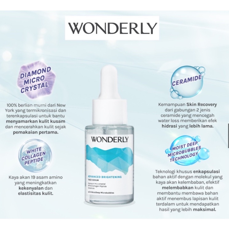 WONDERLY Brightening Face Serum