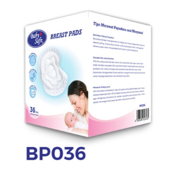 BABY SAFE Breastpads Box Isi 36