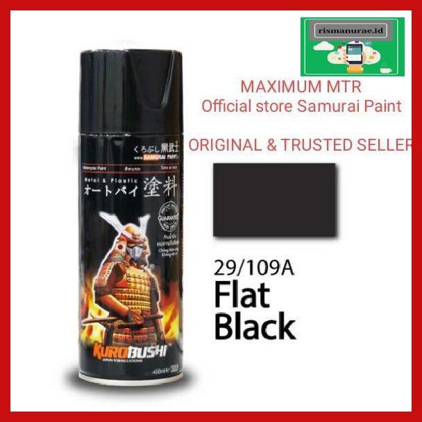 

U9Uyf66- Samurai Paint/Black Flat Doff 109A-Cat Semprot Aerosol 4Te57F7-