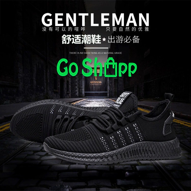 Sepatu Sneakers Pria Import - Sepatu Pria Casual Sneaker Running Sport Premium Import [SP01]