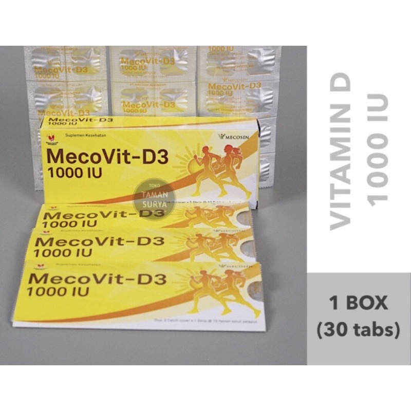 Mecovit D3 1000iu 30 tablet
