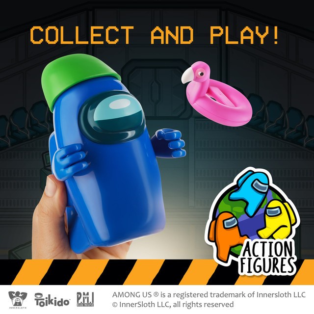 TOIKIDO Mainan Action Figure Among Us S2 Action Figure 1 Pack 11.5 cm