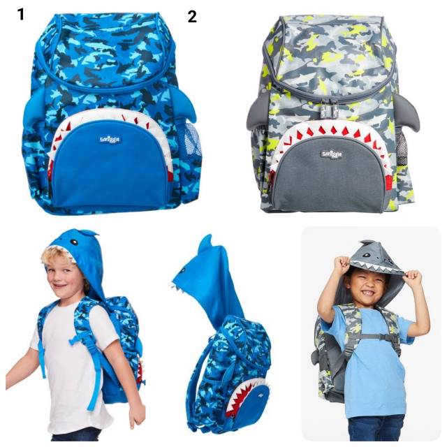 smiggle hoodie backpack