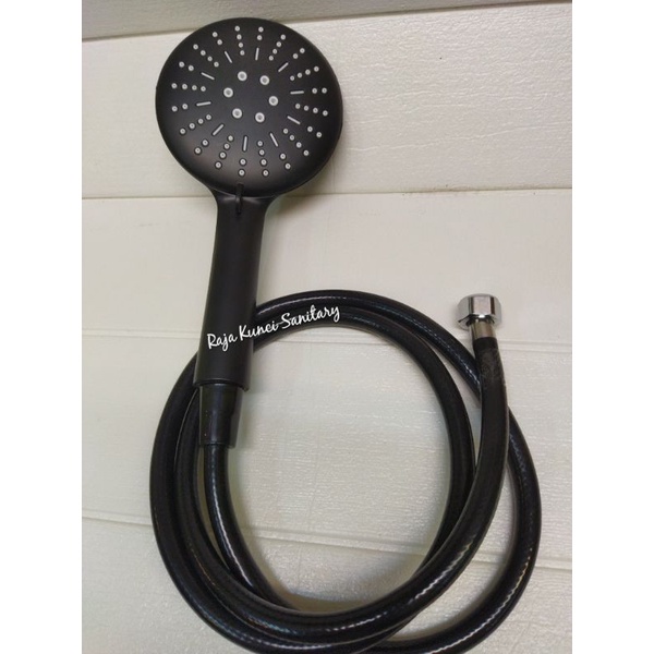 Shower Tiang Hitam/Shower Set Hitam/Paket Shower Tiang + Kran/ABS Series