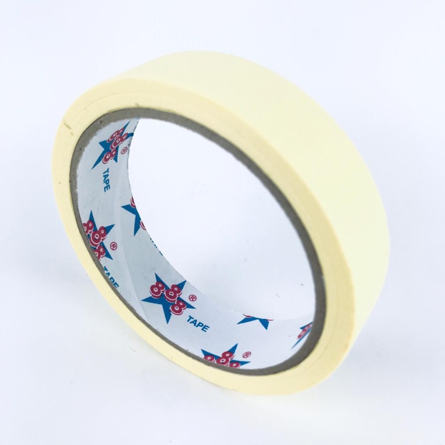 

SOLASI KERTAS KECIL 24mm x 20 YARD MASKING TAPE SOLATIP KERTAS MURAH SOLASI KERTAS KECIL