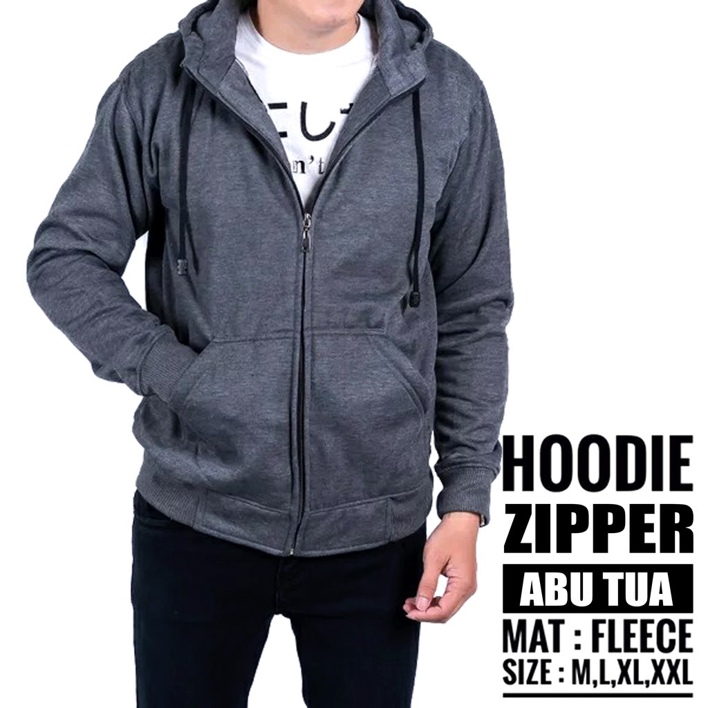 JAKET ZIPPER HOODIE POLOS PREMIUM ORIGINAL