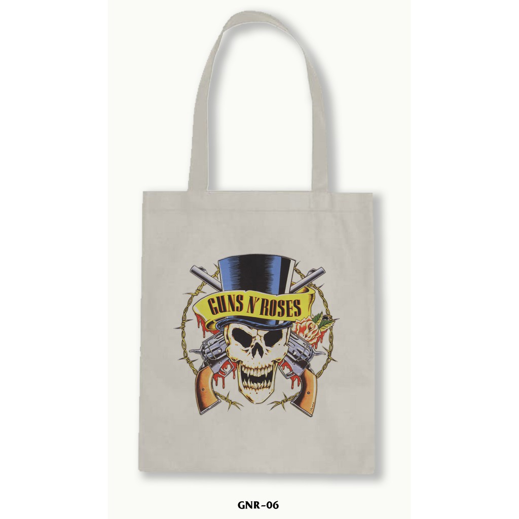 TOTE BAG BLACU 30X40 -Guns N' Roses 01