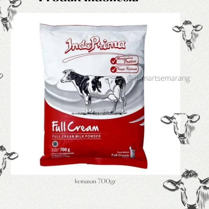 

[KODE PRODUK LCZCK4640] Susu Indoprima FULL CREAM 700gr