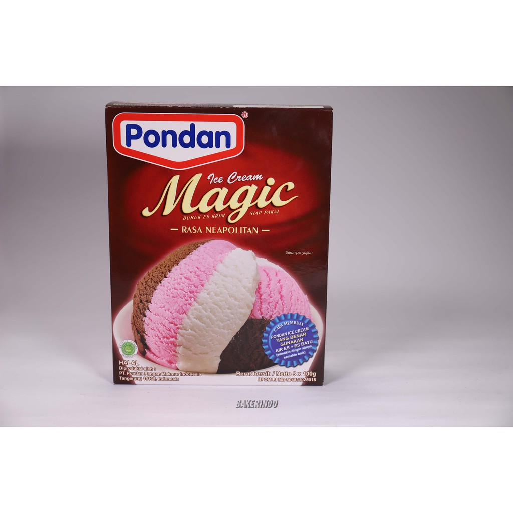 

Pondan Ice Cream Neapolitan 300 Gram