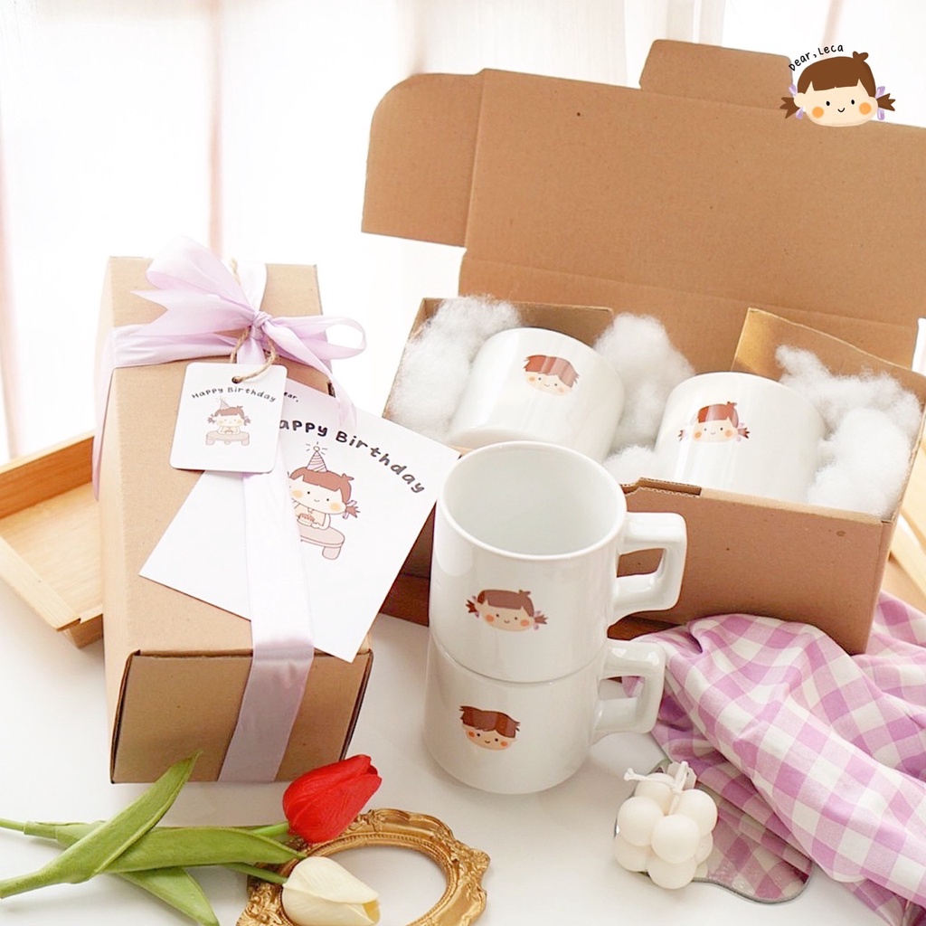 

[Birthday Hampers] Gelas Keramik - Leca Leco Glass Cup