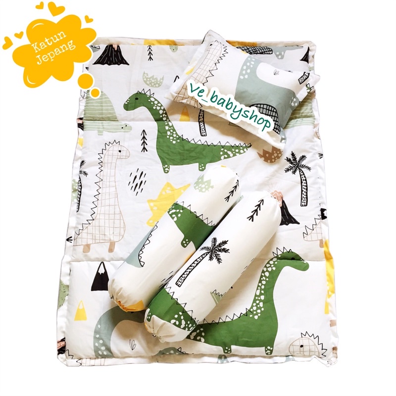 Baby Bedding Set Katun Jepang | Bedcover Set Bayi Katun Jepang