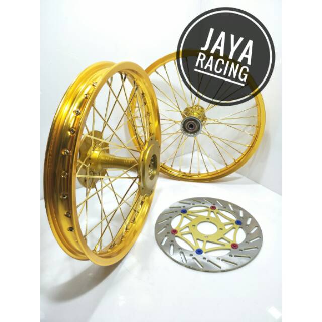 Velg model TK ring 17 Lebar 160 140 Ninja 250 Fi - Ninja 250 Lama - RR mono - Z250 Spaket siap pakai