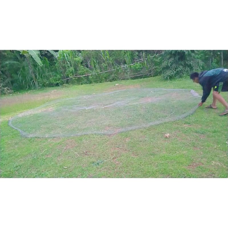 

daun jala ikan tanpa rantai 100%kembang abis