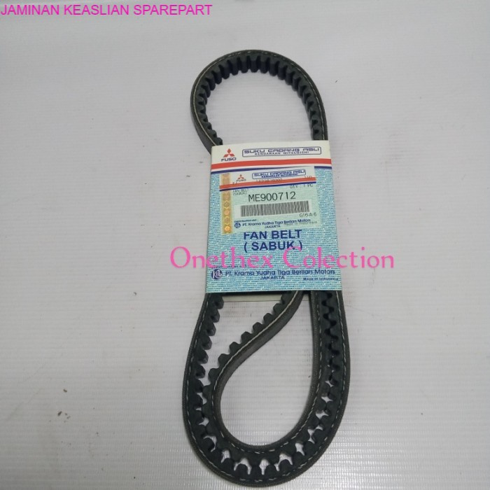 Fanbelt Colt diesel Ragasa Original Mitsubishi ME900712 Original 100%