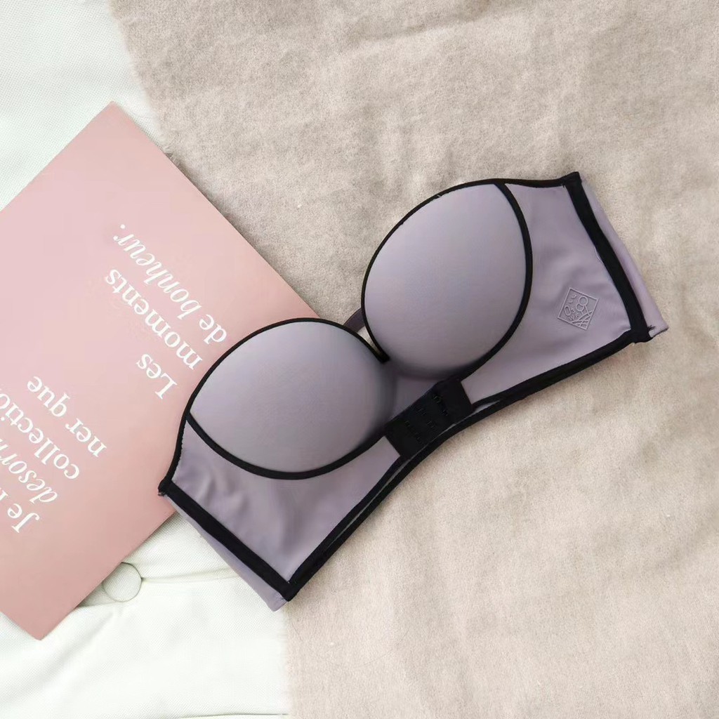 ✨WINGALERY✨ Pakaian Dalam Olahraga Wanita Import Sport BH Bra Push Up Style Hight Quality impor 9005-PURPLE BLACK