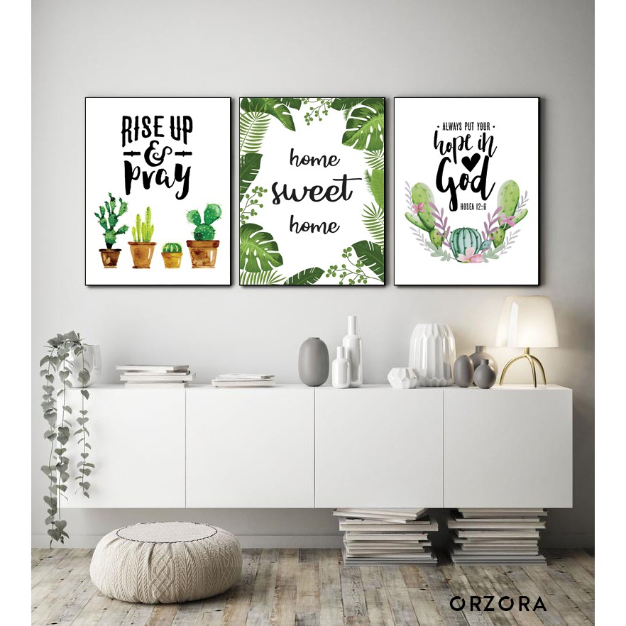 Poster Rohani Kristen / Dekorasi Rumah /Poster Inspirasi(AP30004)