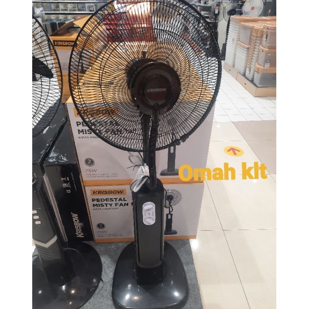 kipas angin kabut uap KRISBOW HAZO misty fan kipas air sejuk ORIGINAL