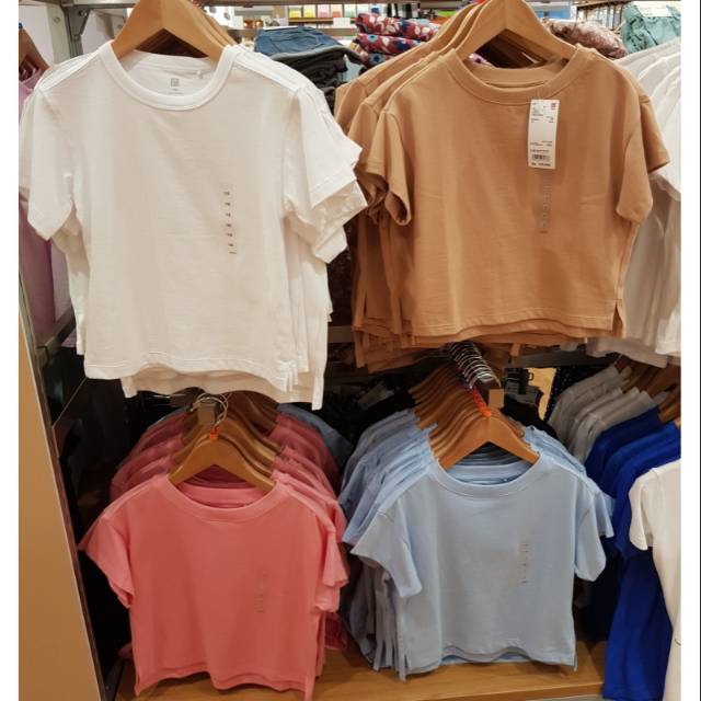 Kaos Anak Polos Uniqlo