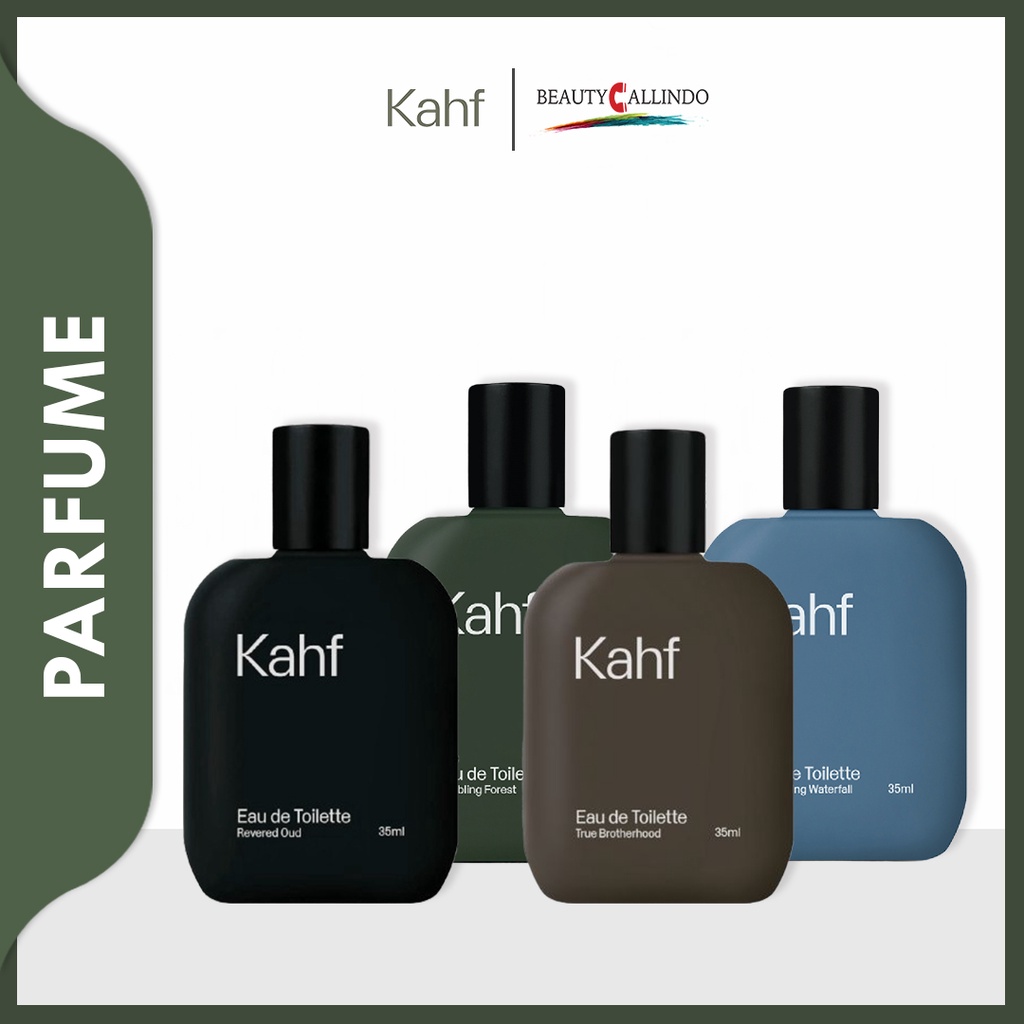 Kahf Eau De Toilette 35 ml &amp; Deodorant Pria Wangi Tahan Lama