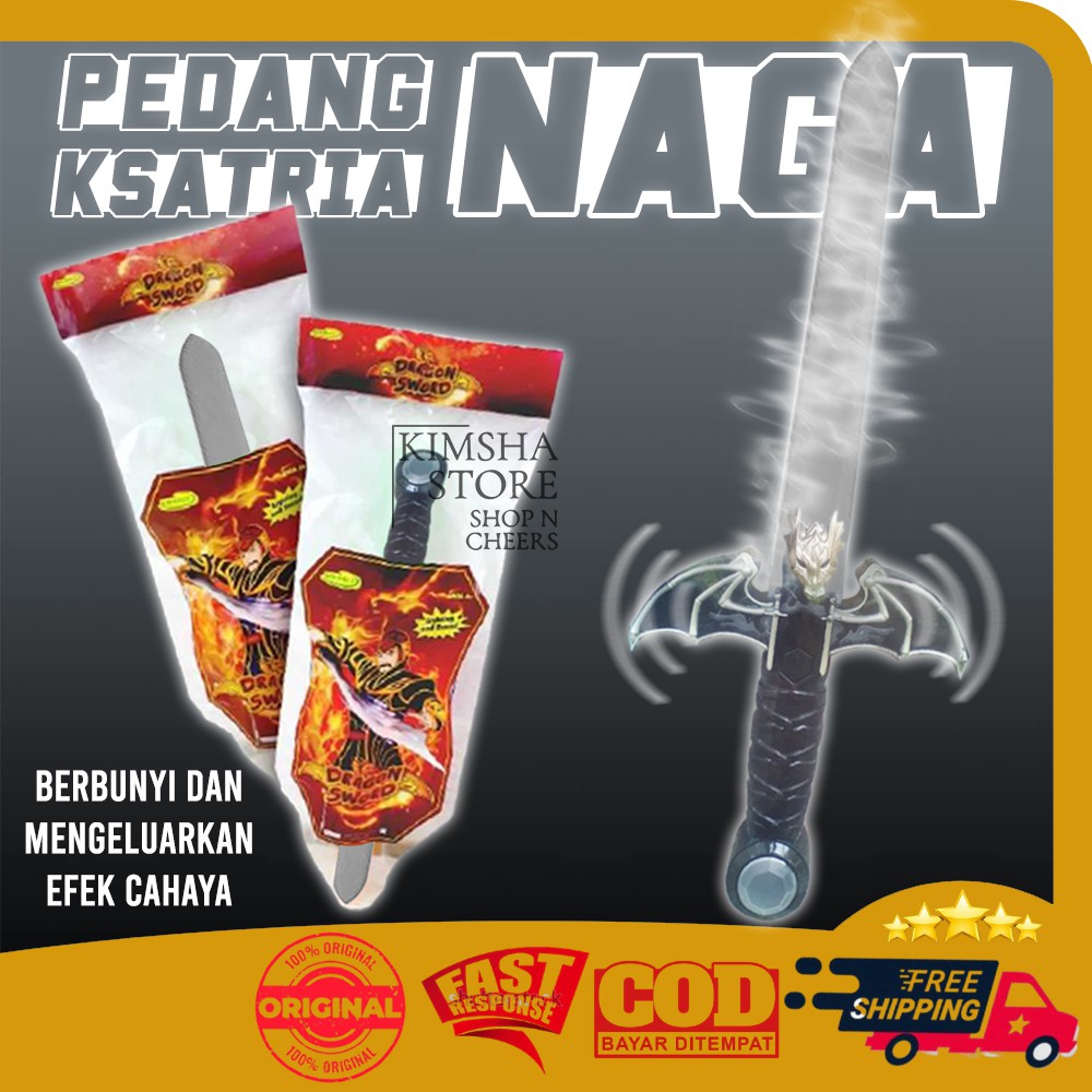 Dragon Swords Mainan Anak Pedang Pedangan Ksatria Naga AirBall Bercahaya Nyala dan Berbunyi Air Ball