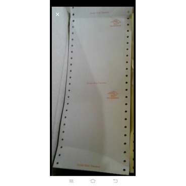 

KERTAS RESI AGEN POS Indonesia 2ply dan 1ply