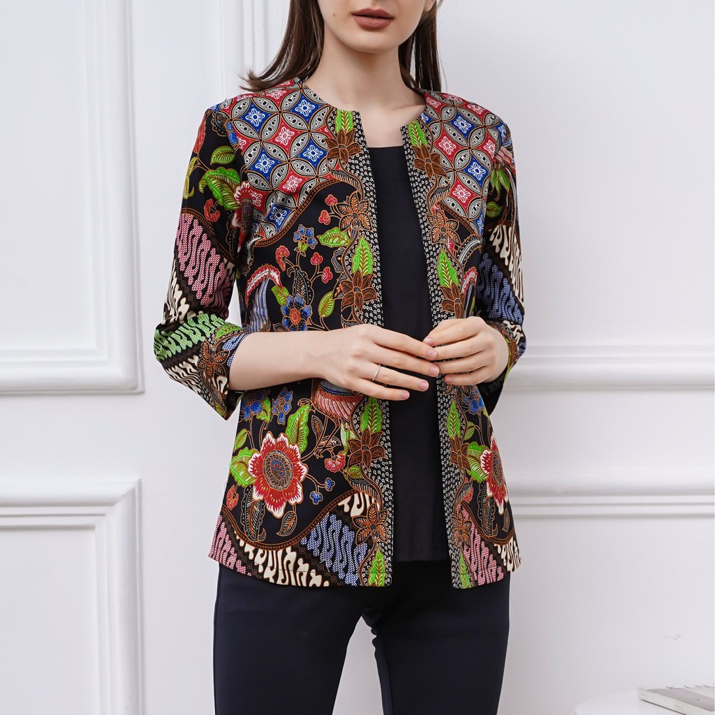 Bogota - Busan Blouse Batik Wanita