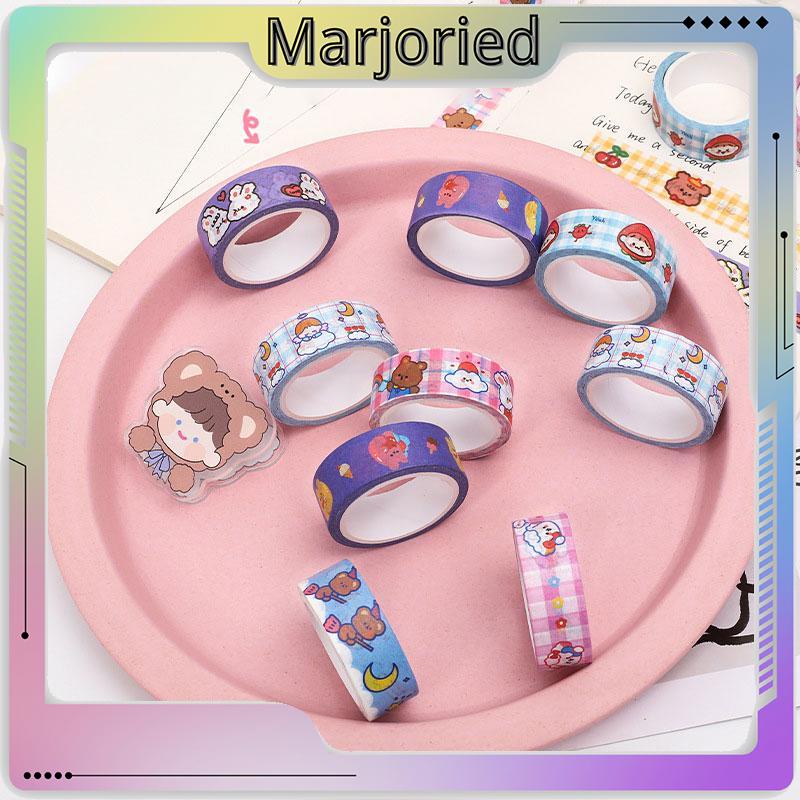 1 Pc Hewan Lucu Washi Tape Decor Masking Tape Jurnal Scrapbook Dekorasi DIY-MJD