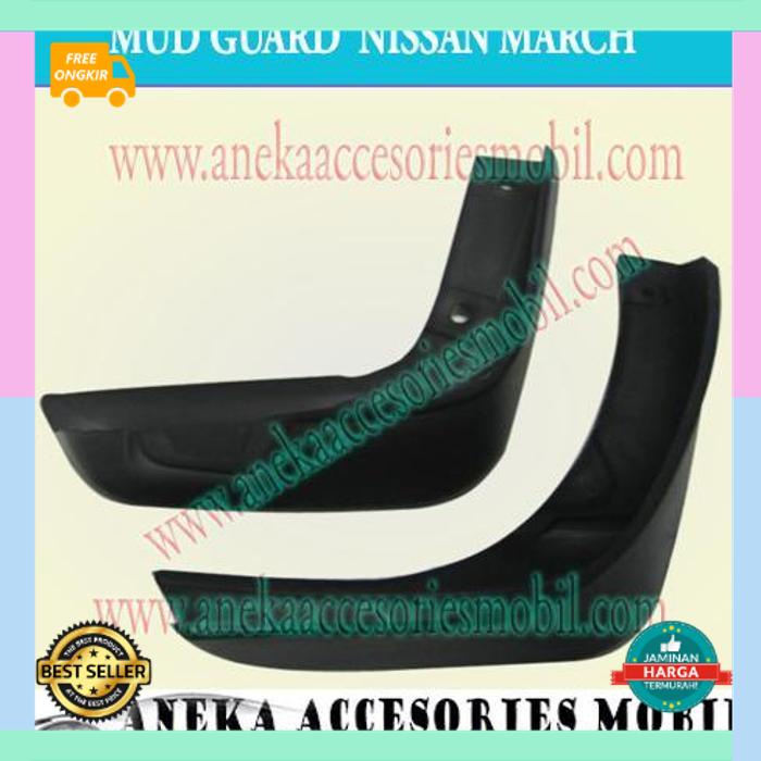 COD Mud Guard/Mud Flaps/Tahanan/Kepet Lumpur Nissan March Universal