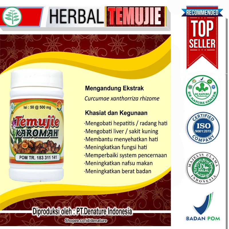 

Obat Hepatitis B Sakit Kuning Liver Empedu Herbal Temujie Karomah Denature Center