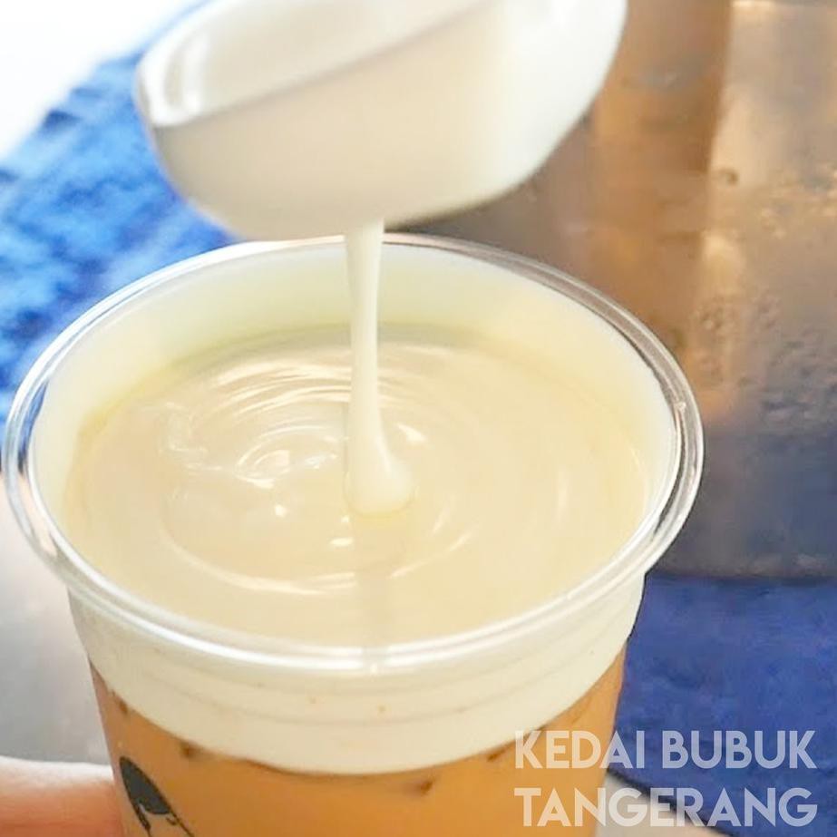 

Gratis Ongkir!! (mqz-764) cream cheese foam / cheese tea / machhiato / cheese cream foam 1kg