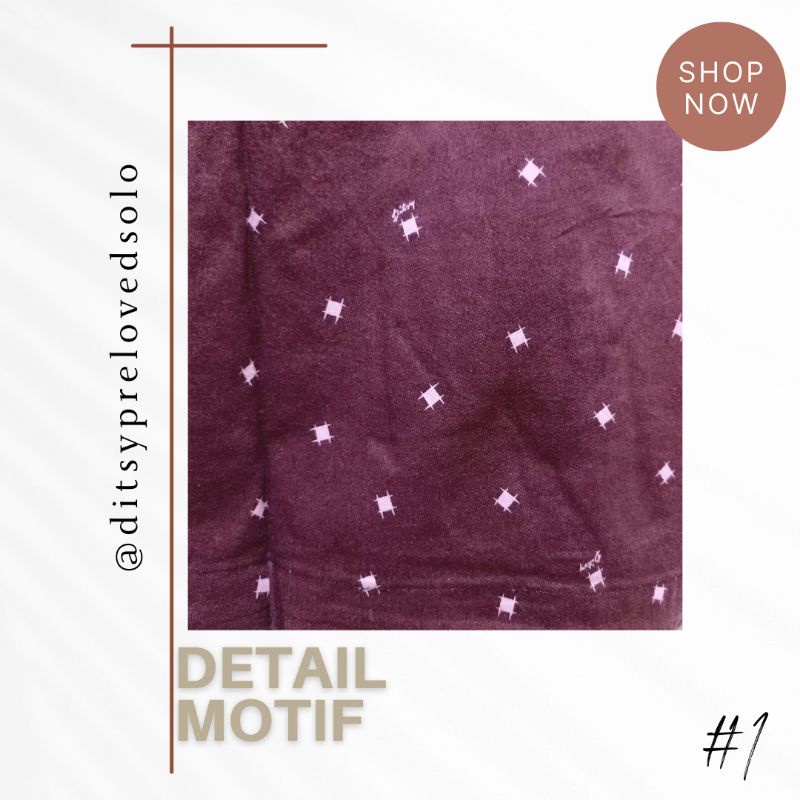 GAMIS DITSY PRELOVED BY DITSY OFFICIAL