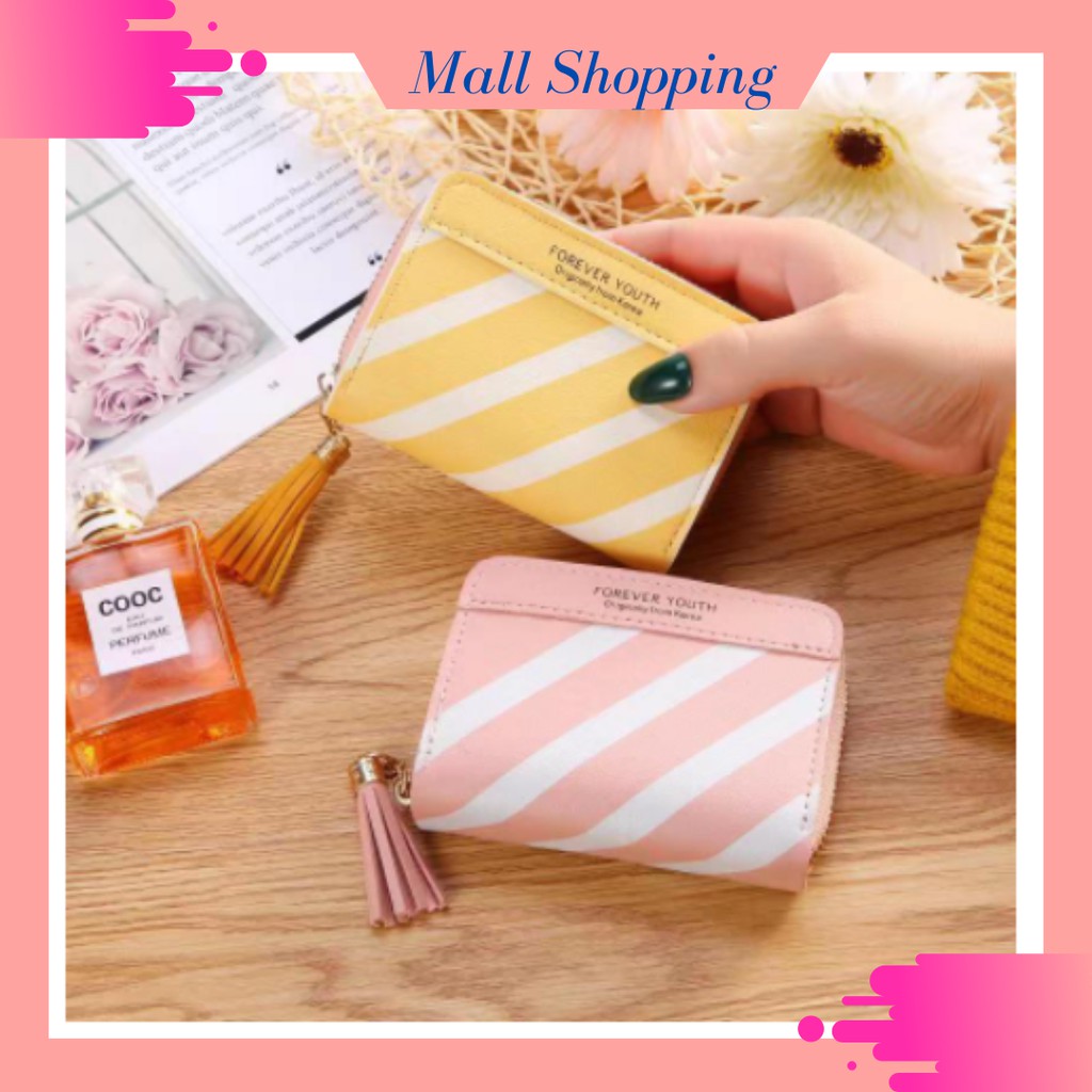 (COD) DOMPET LIPAT WANITA DOMPET PENDEK DOMPET MINI IMPORT ❤️❤️MALLSHOPPING❤️❤️