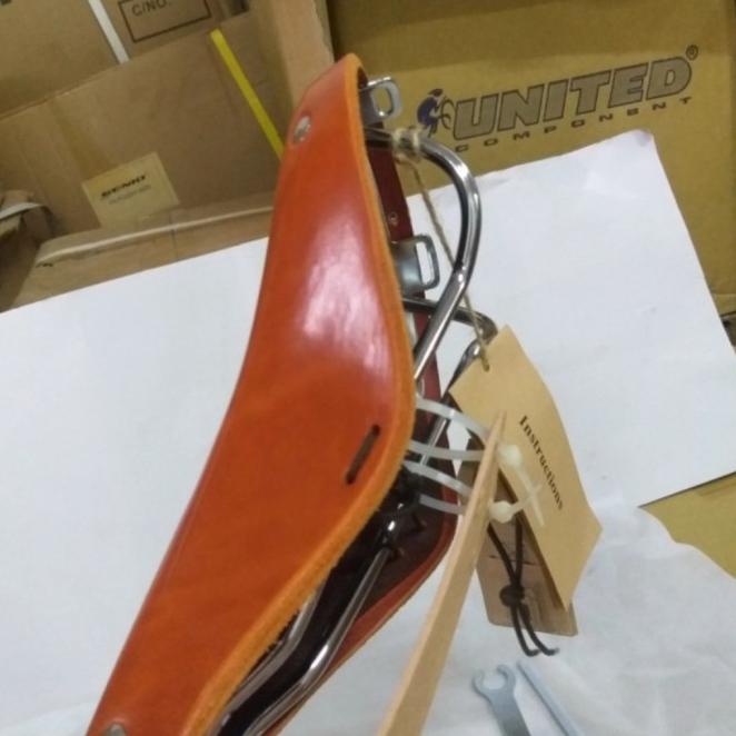 SADEL KULIT GYES GS 17A FILEMOT CLASSICAL NOT BROOKS